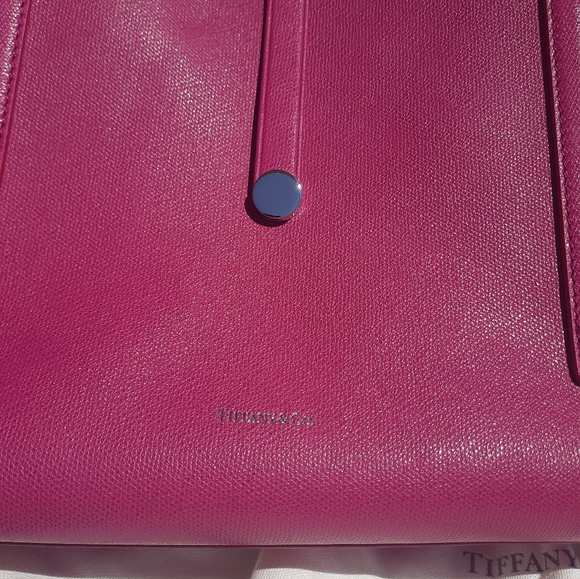 Tiffany&Co. Textured leather large tote bag NEW - Picture 10 of 11